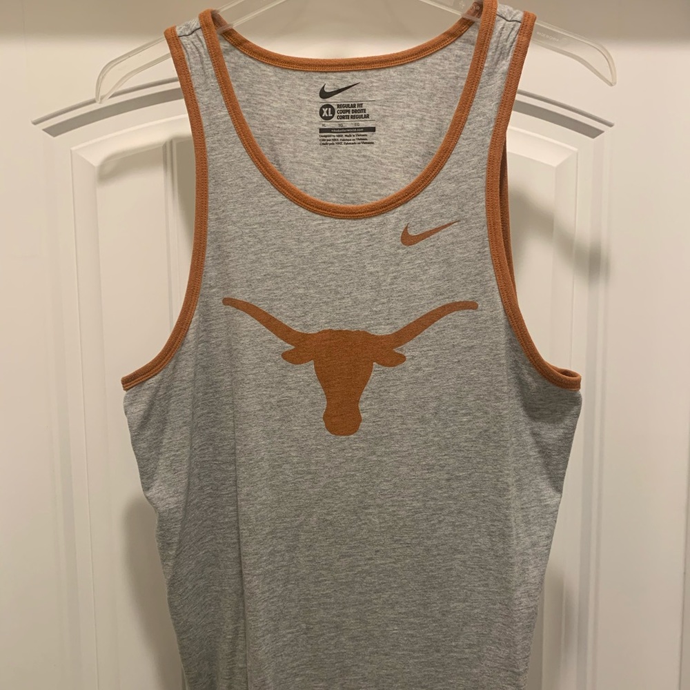 Texas Longhorns tank top.
